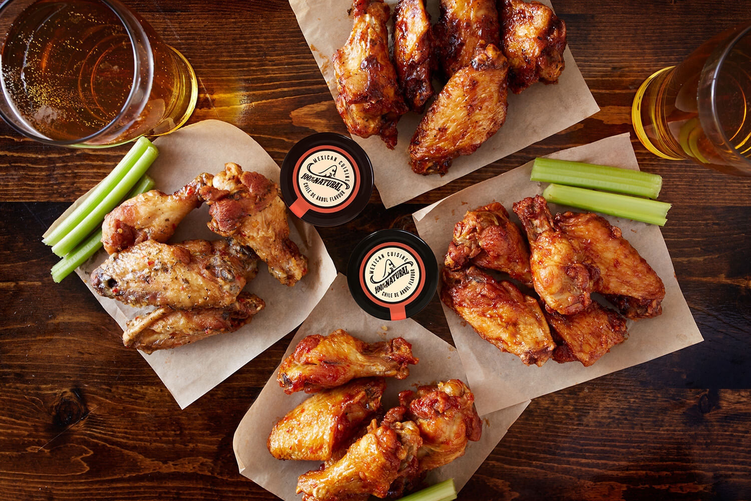 Garibaldi Mexican Salsa Chicken Wings