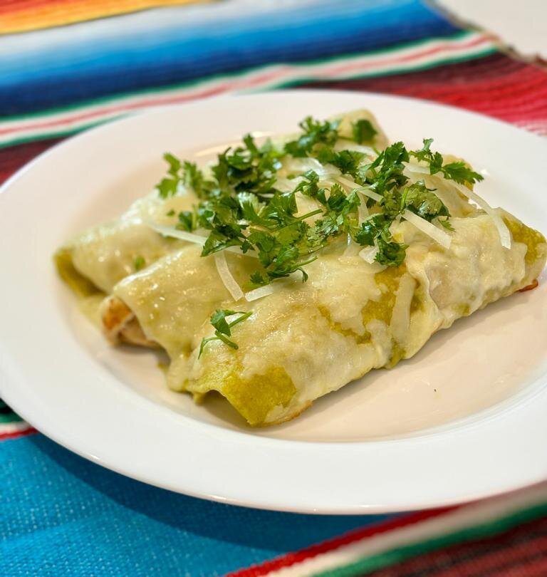 Garibaldi Mexican Salsa Jalapeno Green Enchiladas